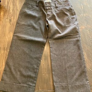 Speechless Light Brown Cuffed Capri / Gaucho Pants